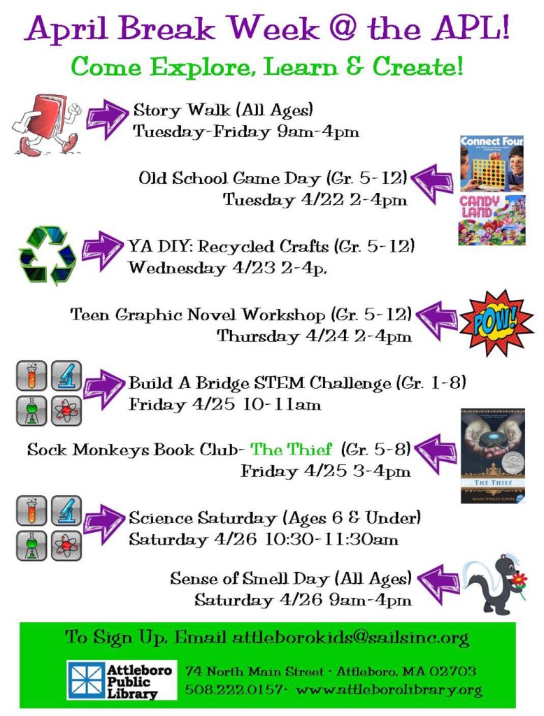 April Break Events @ the APL