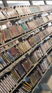 Dvds on the third floor include documentaries, instructional videos and more.