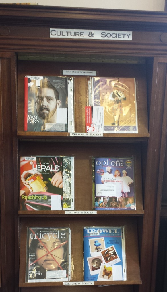 Enjoy a peaceful moment in the magazine room | Attleboro Public Library